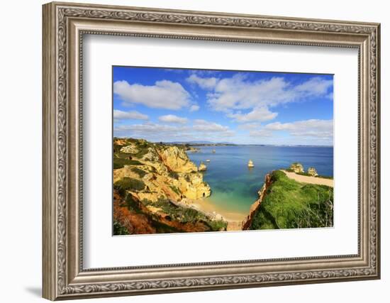 Camilo beach (Praia do Camilo). Algarve, Portugal-Mauricio Abreu-Framed Photographic Print