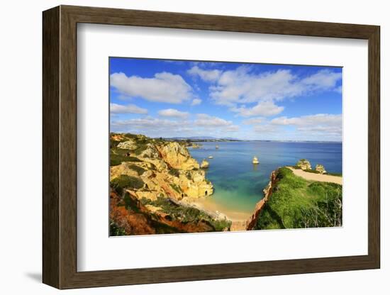 Camilo beach (Praia do Camilo). Algarve, Portugal-Mauricio Abreu-Framed Photographic Print