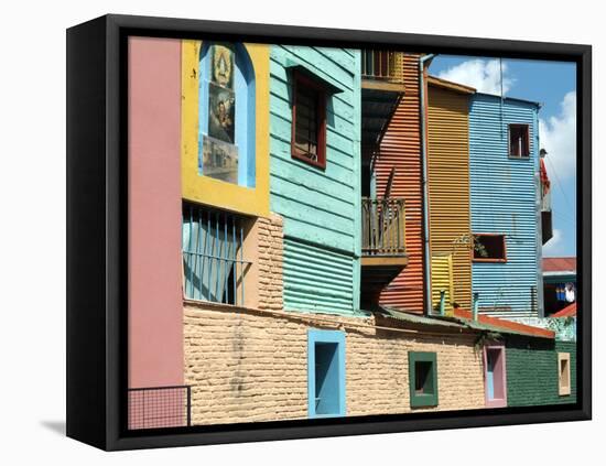 Caminito (Little Street), La Boca, Buenos Aires, Argentina, South America-Ethel Davies-Framed Premier Image Canvas