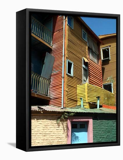 Caminito (Little Street), La Boca, Buenos Aires, Argentina, South America-Ethel Davies-Framed Premier Image Canvas