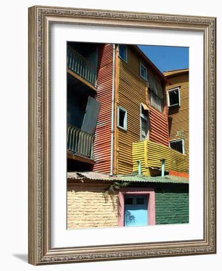 Caminito (Little Street), La Boca, Buenos Aires, Argentina, South America-Ethel Davies-Framed Photographic Print