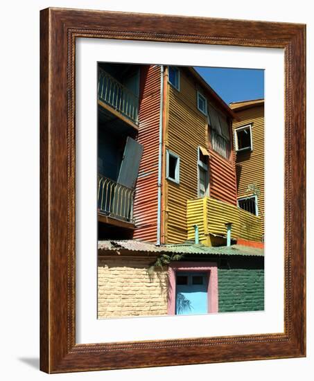 Caminito (Little Street), La Boca, Buenos Aires, Argentina, South America-Ethel Davies-Framed Photographic Print