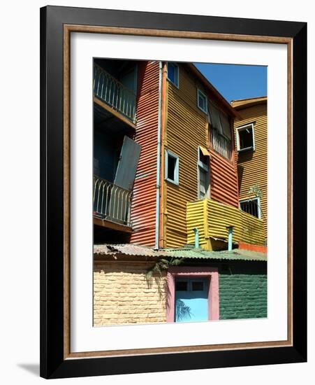 Caminito (Little Street), La Boca, Buenos Aires, Argentina, South America-Ethel Davies-Framed Photographic Print