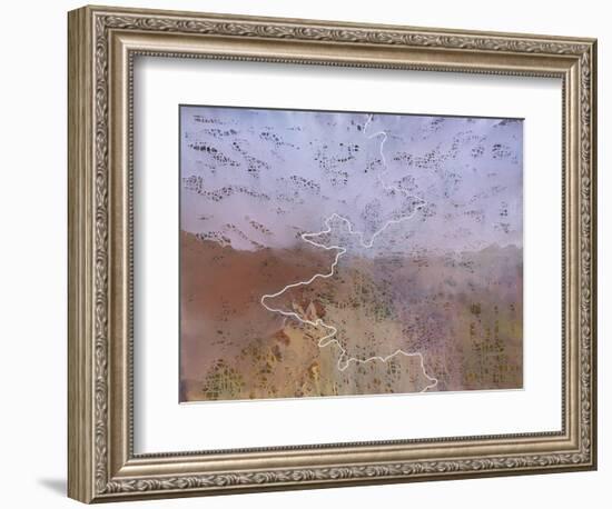 Camino 2, 2019 (Oil on Canvas)-Luke Elwes-Framed Giclee Print