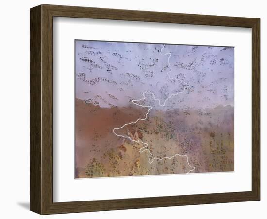 Camino 2, 2019 (Oil on Canvas)-Luke Elwes-Framed Giclee Print