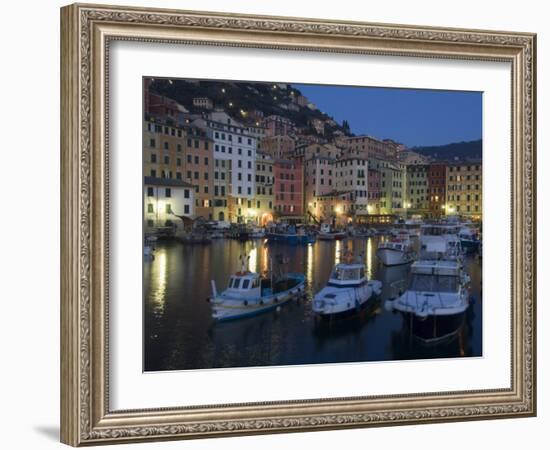 Camogli, Riviera Di Levante, Liguria, Italy, Europe-Pitamitz Sergio-Framed Photographic Print