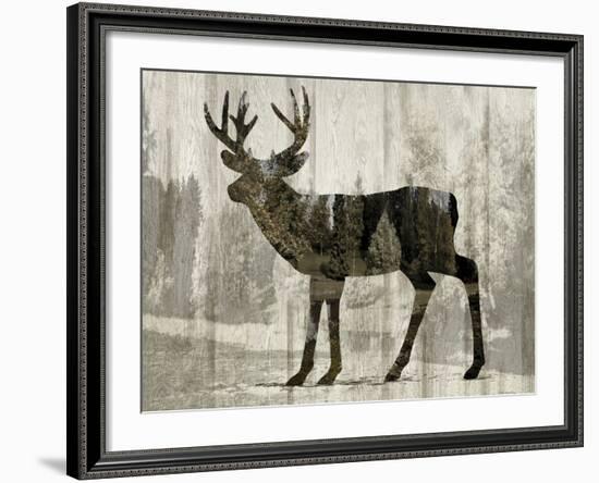 Camouflage Animals - Deer-Tania Bello-Framed Giclee Print