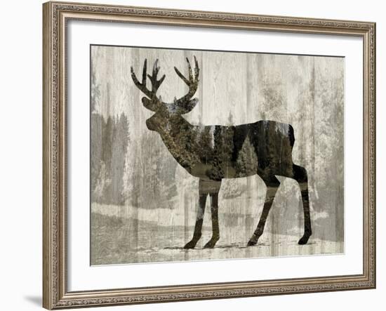 Camouflage Animals - Deer-Tania Bello-Framed Giclee Print