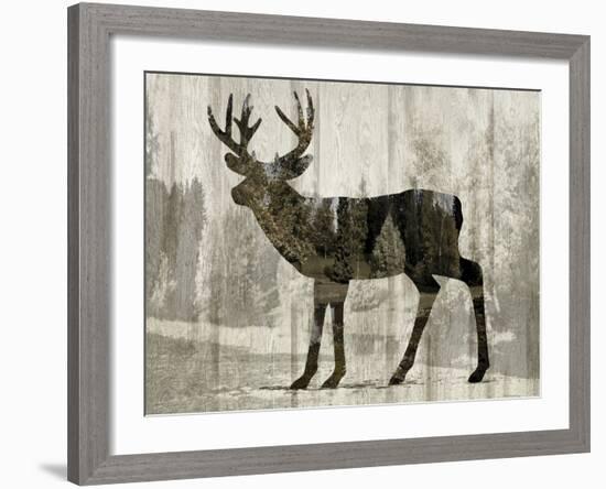 Camouflage Animals - Deer-Tania Bello-Framed Giclee Print