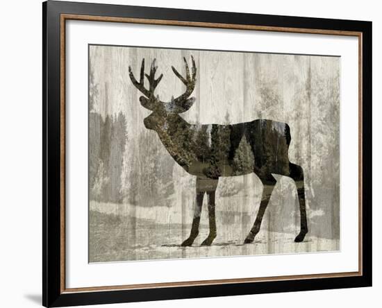 Camouflage Animals - Deer-Tania Bello-Framed Giclee Print