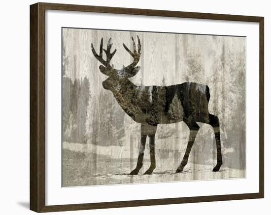 Camouflage Animals - Deer-Tania Bello-Framed Giclee Print