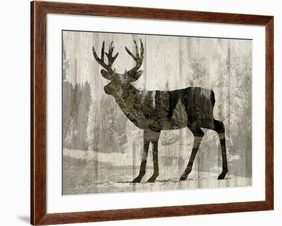 Camouflage Animals - Deer-Tania Bello-Framed Giclee Print