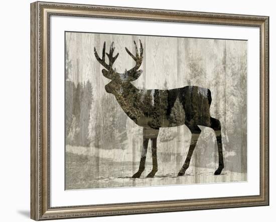 Camouflage Animals - Deer-Tania Bello-Framed Giclee Print