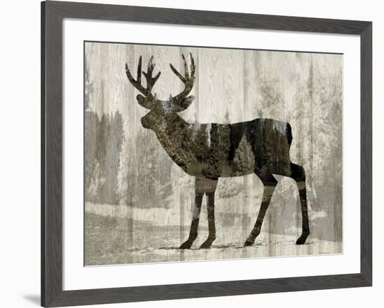 Camouflage Animals - Deer-Tania Bello-Framed Giclee Print