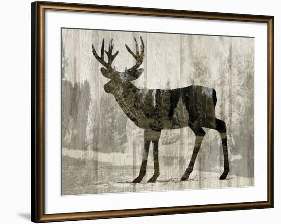 Camouflage Animals - Deer-Tania Bello-Framed Giclee Print