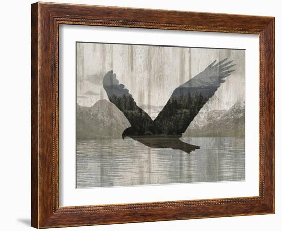 Camouflage Animals - Eagle-Tania Bello-Framed Giclee Print