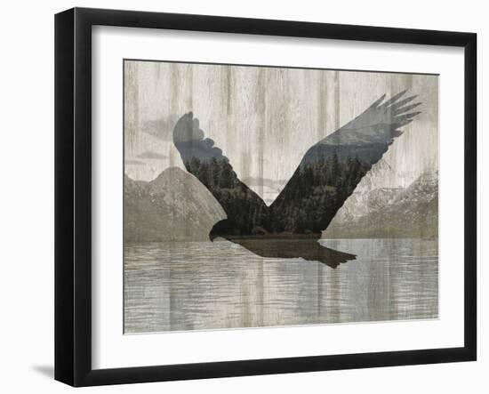 Camouflage Animals - Eagle-Tania Bello-Framed Giclee Print