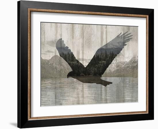 Camouflage Animals - Eagle-Tania Bello-Framed Giclee Print