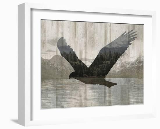 Camouflage Animals - Eagle-Tania Bello-Framed Giclee Print