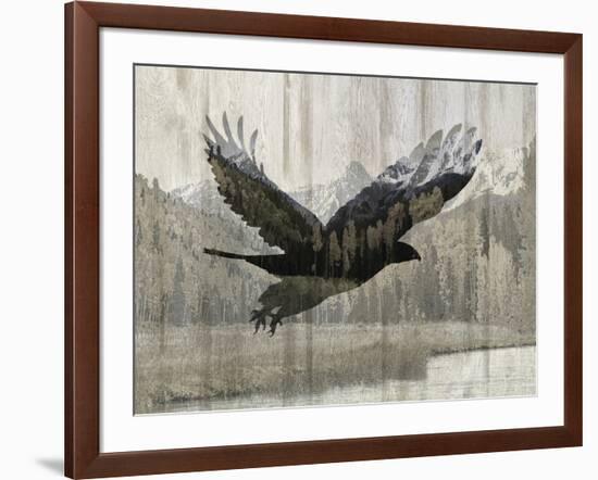 Camouflage Animals - Hawk-Tania Bello-Framed Giclee Print