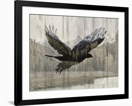 Camouflage Animals - Hawk-Tania Bello-Framed Giclee Print