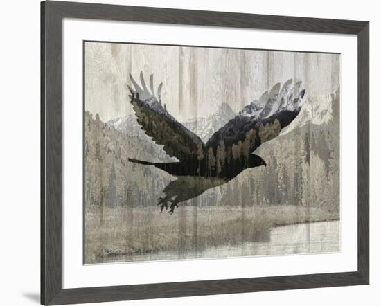 Camouflage Animals - Hawk-Tania Bello-Framed Giclee Print