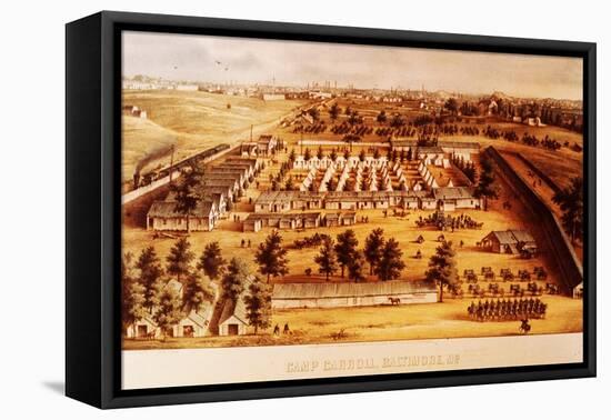 Camp Carroll, Baltimore, MD-null-Framed Premier Image Canvas