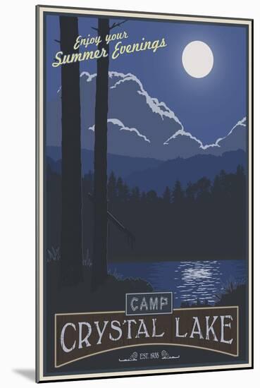 Camp Crystal Lake-Steve Thomas-Mounted Giclee Print