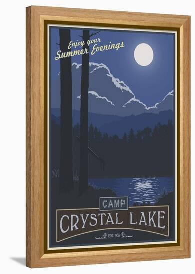 Camp Crystal Lake-Steve Thomas-Framed Premier Image Canvas