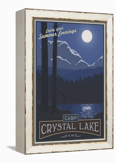 Camp Crystal Lake-Steve Thomas-Framed Premier Image Canvas