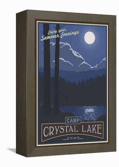 Camp Crystal Lake-Steve Thomas-Framed Premier Image Canvas