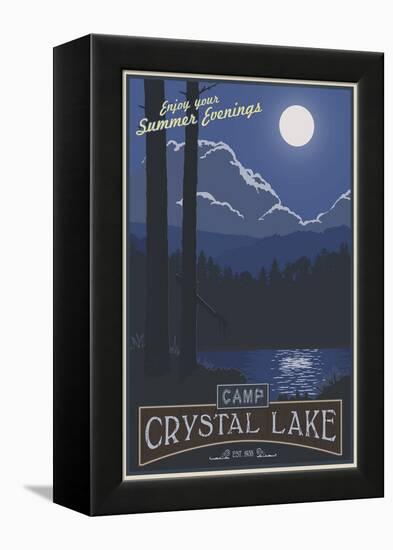 Camp Crystal Lake-Steve Thomas-Framed Premier Image Canvas
