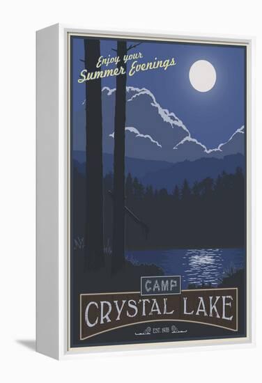 Camp Crystal Lake-Steve Thomas-Framed Premier Image Canvas