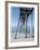 Camp Helen Pier-John Gynell-Framed Giclee Print