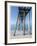 Camp Helen Pier-John Gynell-Framed Giclee Print