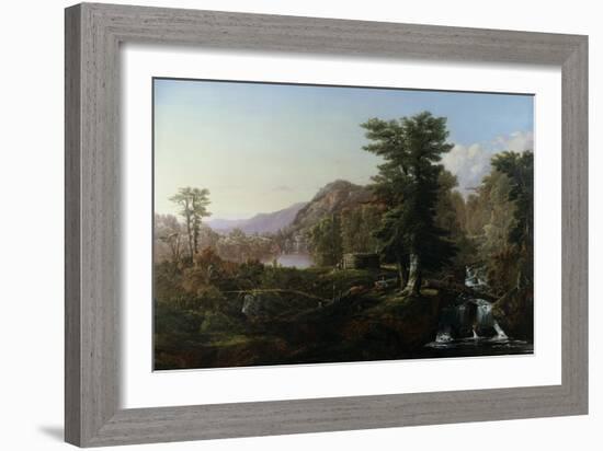 Camp in the Wilderness-William Louis Sonntag-Framed Giclee Print