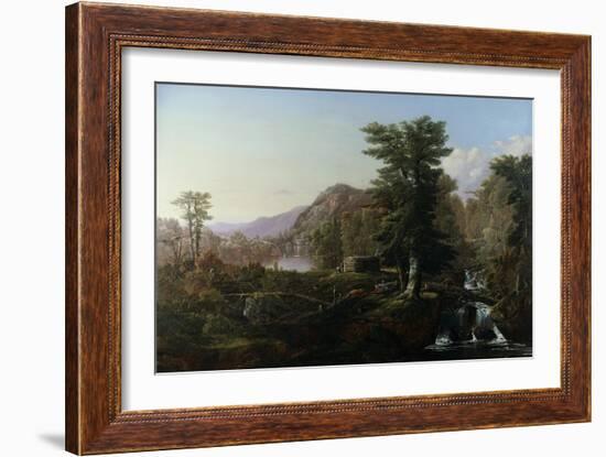 Camp in the Wilderness-William Louis Sonntag-Framed Giclee Print