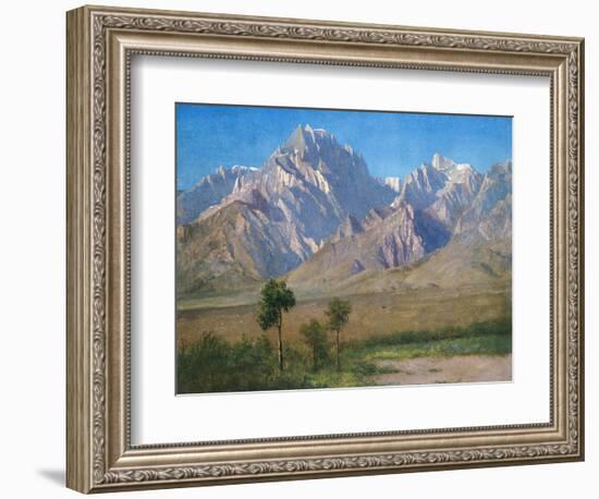 Camp Independence, Colorado, 1873-Albert Bierstadt-Framed Giclee Print