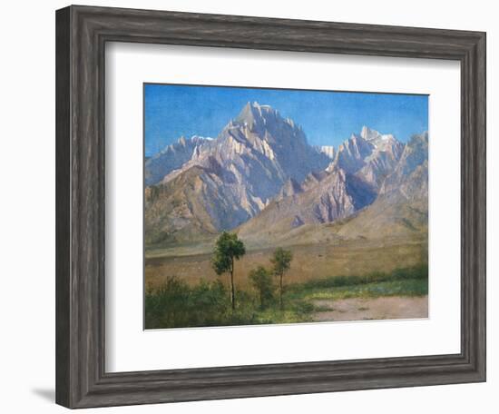 Camp Independence, Colorado, 1873-Albert Bierstadt-Framed Giclee Print