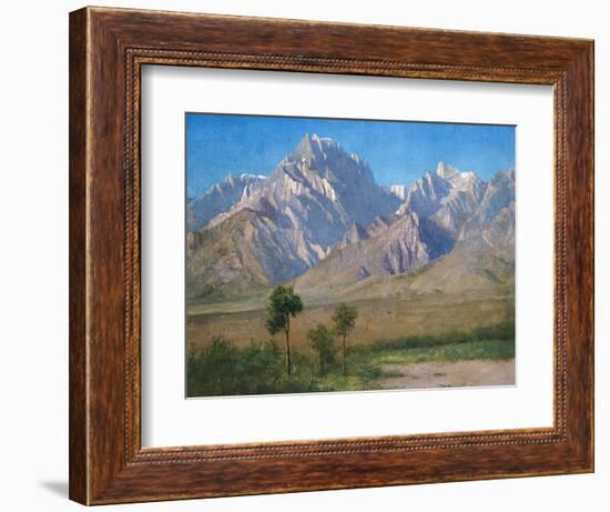 Camp Independence, Colorado, 1873-Albert Bierstadt-Framed Giclee Print