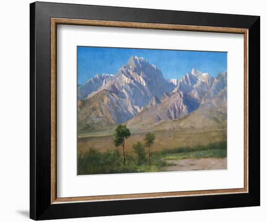 Camp Independence, Colorado, 1873-Albert Bierstadt-Framed Giclee Print