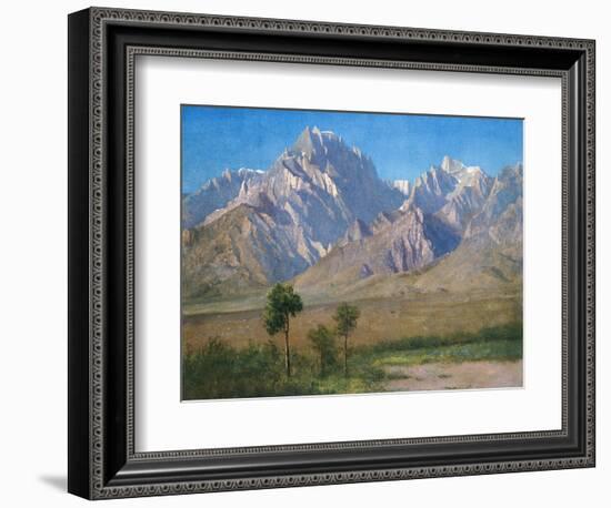 Camp Independence, Colorado, 1873-Albert Bierstadt-Framed Giclee Print