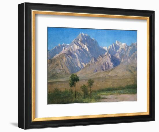 Camp Independence, Colorado, 1873-Albert Bierstadt-Framed Giclee Print