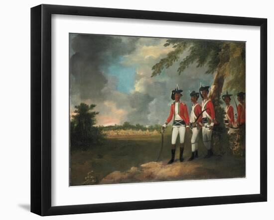 Camp of a Thousand Men Formed by Augustus Cleveland Three Miles from Bhagalpur-William Hodges-Framed Giclee Print