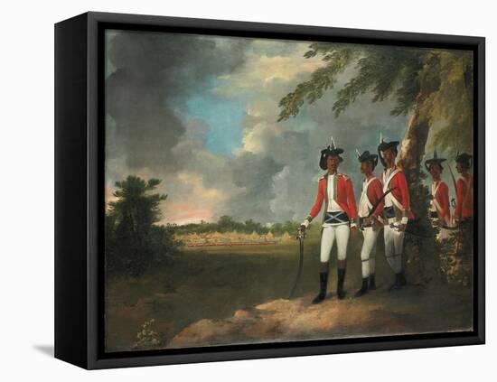 Camp of a Thousand Men Formed by Augustus Cleveland Three Miles from Bhagalpur-William Hodges-Framed Premier Image Canvas