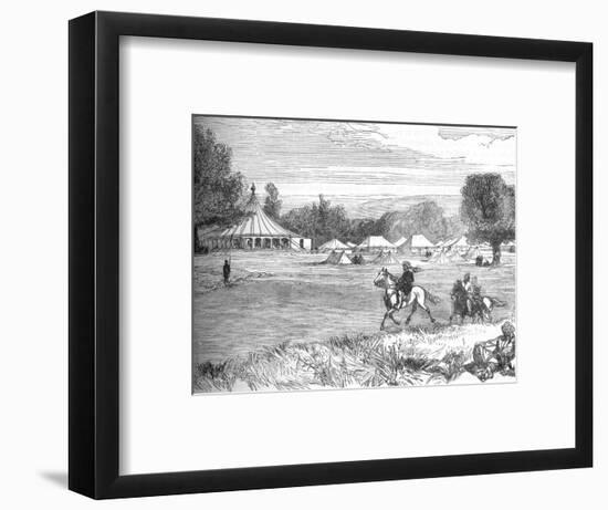 'Camp of Ameer Yakoub Khan, Gundamuk', c1880-Unknown-Framed Giclee Print