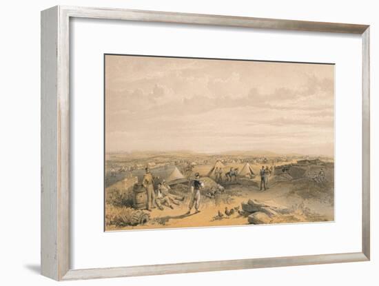 'Camp of the 4th Division', 1856-George Brackenbury-Framed Giclee Print