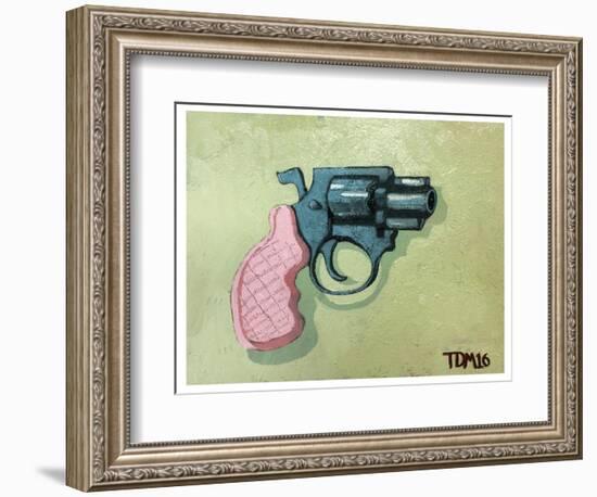 Camp Pistol, 2016 (Oil on Panel)-Thomas MacGregor-Framed Giclee Print