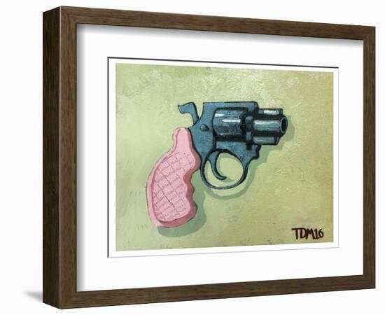 Camp Pistol, 2016 (Oil on Panel)-Thomas MacGregor-Framed Giclee Print