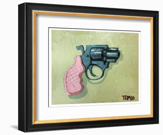 Camp Pistol, 2016 (Oil on Panel)-Thomas MacGregor-Framed Giclee Print